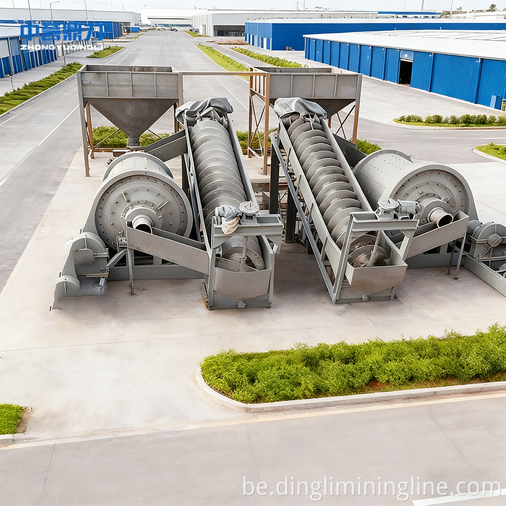 Абсталяванне для апрацоўкі каменнага золата Rock Gold Processing Equipment